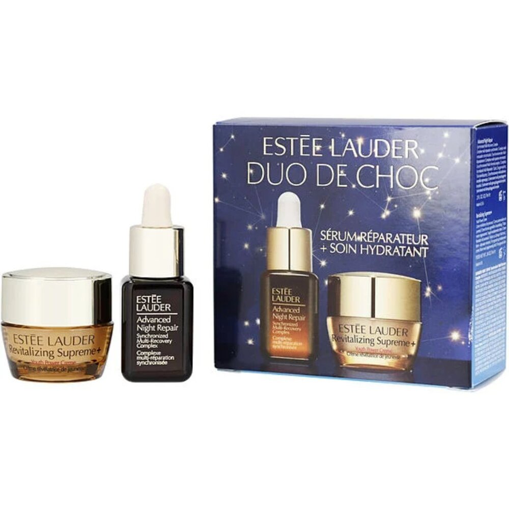 NIB ✅ Estee Lauder THE POWER DUO Radiance Repair Serum & Moisturizer Set